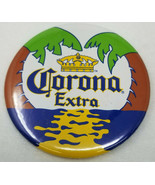 Corona Extra Palm Trees Ocean Light Up Formerly Pinback Vintage - £7.43 GBP