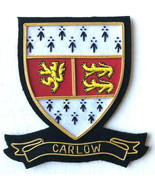 HAND EMBROIDERED IRISH COUNTY - CARLOW - COLLECTORS HERITAGE ITEM TO BUY... - £17.92 GBP