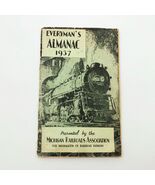 1937 EVERYMAN&#39;S ALMANAC Michigan Railroads Association Vintage - €8,50 EUR