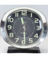 Westclox Big Ben Alarm Clock Black Silver GLOW Alarm Works Large 5&quot; x 5&quot;... - $36.25