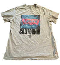 Levi Strauss California Men&#39;s Gray T-Shirt Size XL Preowned Shirt Tee - £9.27 GBP