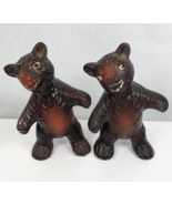 Mid Century ARTMARK BEAR JAPAN 1950&#39;s Salt &amp; Pepper Shakers - $27.30