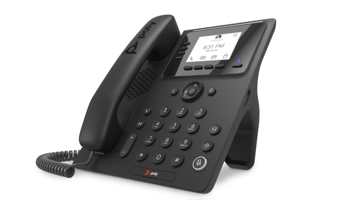 Poly CCX 350 Phone in The Microsoft Teams Version (PoE, Without Power Su... - $274.95