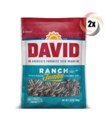 1x Bag David Jumbo Ranch Flavor Sunflower Seed Bags | 5.25oz | Salted &amp; ... - $14.21 CAD