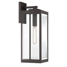 Quoizel Westover Modern Industrial Outdoor Wall Sconce, 1-Light, WVR8407WT - $1,486.32 MXN