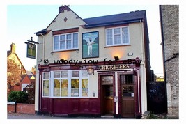 pt9960 - The Cricketers Pub , Bedford , Bedfordshire in 2008 - print - £2.18 GBP