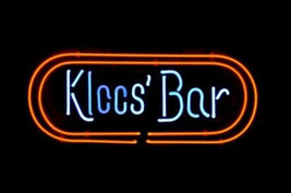 Kloos' Logo Pub Display Store Beer Bar Neon Sign 16"x12" - $139.00