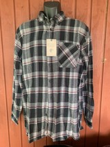 Boston Traders Black Onyx Flannel Shirt  Large New - £14.72 GBP
