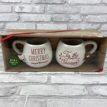 Eccolo Christmas Bears Coffee Mugs Set of 2 Merry Christmas Tis The Season  - $18.89