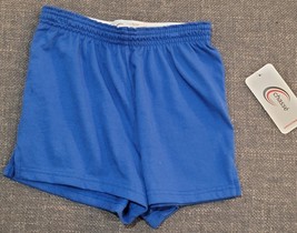 Chasse Practice Knit Short Royal Blue Omni Cheer Adult Size XS S XL NEW - $189.79 MXN