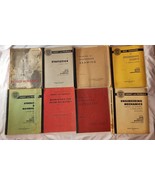 8 Vintage College Engineering Workbooks Schaums Henry Holt Science Math ... - £36.73 GBP