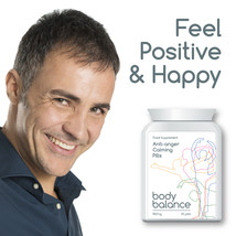 Body Balance Anti Anger Calming Pills Tablets Stop Short Fuse And Temper Now - £22.44 GBP