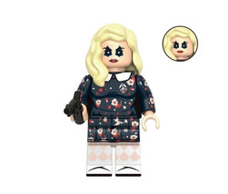 Building Harley Quinn Dark Outfit Joker: Folie À Deux Movie Minifigure C... - £5.86 GBP