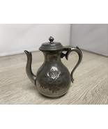 Vintage Silver Plated Tea Pot Coffee Pot Floral Designs CV JD - €10,15 EUR