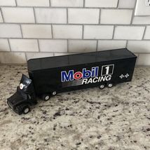 1994 Mobil Toy Race Car Carrier with Race Car Collector Edition E3 - $13.38