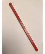 Doug&#39;s Body Shop Swizzle Stick Stir Vintage advertising Orange - $4.55 CAD