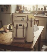 Large Canvas Artist Portfolio Backpack 26x19.5 White Heavy Duty Art Supp... - $69.67 CAD