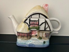 Houston Harvest Gift Products - English Cottage Single 1-Cup Teapot 5&quot; Tall - £13.90 GBP