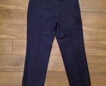 Brooks Brothers Regent Fit Flat Front Dress suit Pants Mens 36x26 navy b... - $224.45 MXN