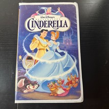 Walt Disneys Masterpiece Cinderella VHS Tape Clamshell Case 1995 Edition - $7.70