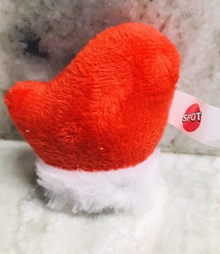 Spot Santa Christmas Velvet Mini Mitten 3 Inches - $11.76
