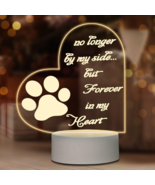 Dog Memorial Gifts -3D LED Night Light-Pet Loss Gifts for Loss of Dog - $9.99