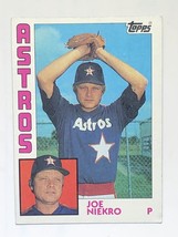 Joe Niekro 1984 Topps #586 Houston Astros MLB Baseball Card - £0.74 GBP