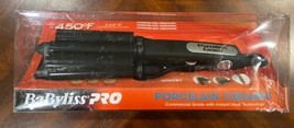 BRAND NEW!!! BABYLISS PRO 450*F PORCELAIN CERAMIC TRIPLE 3 BARREL HAIR W... - $149.99