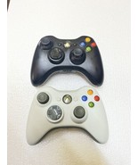 Official Microsoft Xbox 360 Controllers - TESTED &amp; WORKING Batteries Unt... - £38.93 GBP