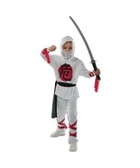 Ninja Costume / Ninja Warrior Size M Child 8-10 New Dress Up Halloween C... - $24.20 CAD