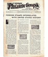 Weekly Philatelic Gossip June 9, 1934 Stamp Collecting Magazine - £3.88 GBP