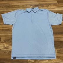 Turtleson Men’s Blue &amp; White Striped Polo Shirt Monarch Beach  Size XL - £14.42 GBP