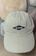 Vintage Corduroy Hat DOW Logo StrapBack K-Products Cap Made In USA Excel... - £19.42 GBP