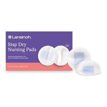 Lansinoh Stay Dry Disposable Nursing Pads, Soft and Super Absorbent Brea... - $16.99