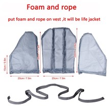 outdoor  fishing vest men vest respiratory utility fish vest no foam Buy foam ca - £53.68 GBP