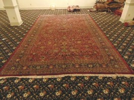 Vintage Estate Decorative Handmade Meshad Rug E327 - $1,782.00