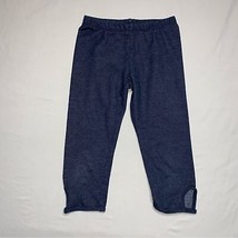 Denim Blue Jean Look Jegging Legging Girl’s 7/8 Elastic Waist Pull On Pants - $5.94