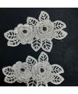 Embroidered Tulle Lace Application Cm 12.5 Sweet Trims 14200 - $3.86 CAD