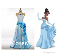 Princess Tiana Dress Tiana Costume Custom - £100.70 GBP
