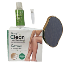 Sksoyt Clean Pain Free Hair Removal Epilator Eraser After Wax Aloe Gel - $11.25