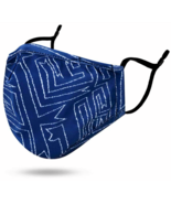 Simplicity Fabric Mask Adjustable Strap Metal Nose Bridge Breathable Blu... - $8.37 CAD