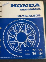 1977 1978 1979 1980 1984 HONDA XL75 XL80S Service Shop Repair Workshop Manual - £78.97 GBP