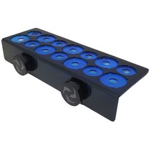 Flipper Blue Magnetic Frag Rack w/ Removable Shelf (Holds 14 Frags) - £52.34 GBP