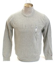 Tommy Hilfiger Heather Gray Crew Neck Cotton Knit Sweater Men&#39;s NWT - $99.99