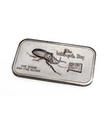 The Watergate Bug 1 Oncia Argento Artistico Barretta By Coloniale Menta - €65,37 EUR
