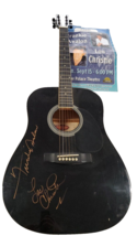 Frankie Avalon Lou Christie Signed Full Size Acoustic Guitar In Person - £237.40 GBP