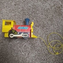 Vintage 1964 Fisher Price Toot-Toot Train Engine 643 Toy EUC VGC - £11.74 GBP