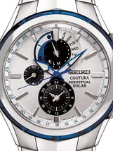 Seiko Men&#39;s Coutura Perpetual Solar Watch SSC787 (WARRANTY &amp;FEDEX 2 DAY) - £289.11 GBP