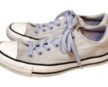 Converse All Stars Women&#39;s Grey/Lavender Sneakers Size 9 - $28.49