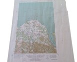 1938 Dungeness Quadrangle Washington Wa Usgs Militare Arma Militare Mappa - $35.80